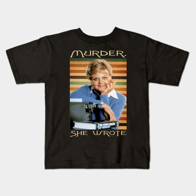 Vintage murder she wrote Kids T-Shirt by OFFblack